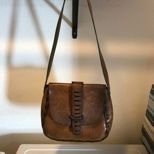 Vintage Leather Shoulder Bag